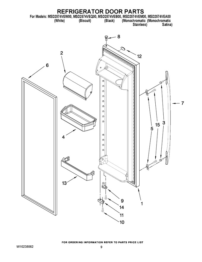 Diagram for MSD2574VEQ00
