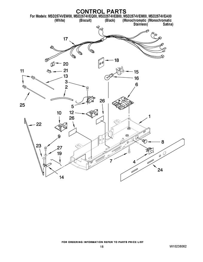 Diagram for MSD2574VEQ00