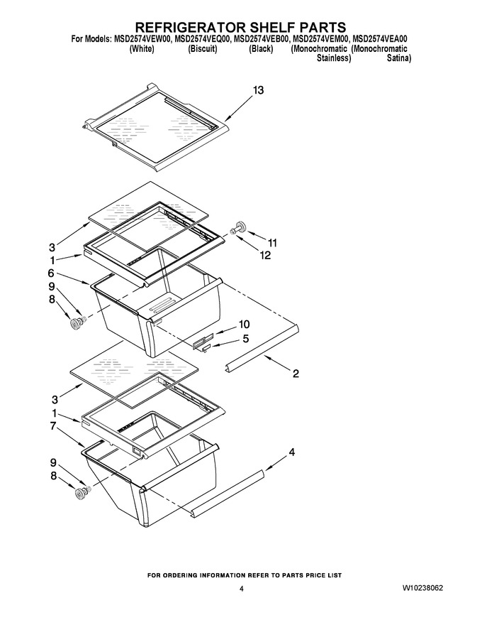 Diagram for MSD2574VEA00