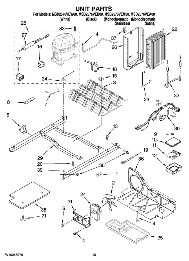 Diagram for MSD2576VEW00
