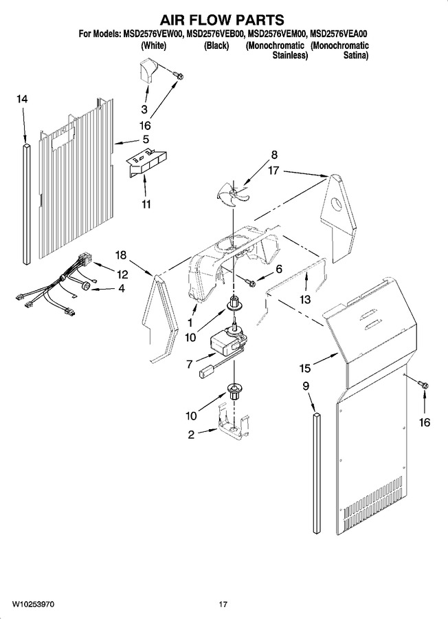 Diagram for MSD2576VEW00