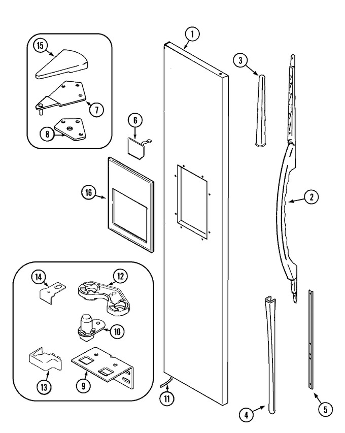 Diagram for MSD2957GEW