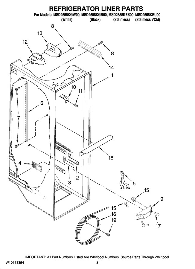 Diagram for MSD2658KGB00