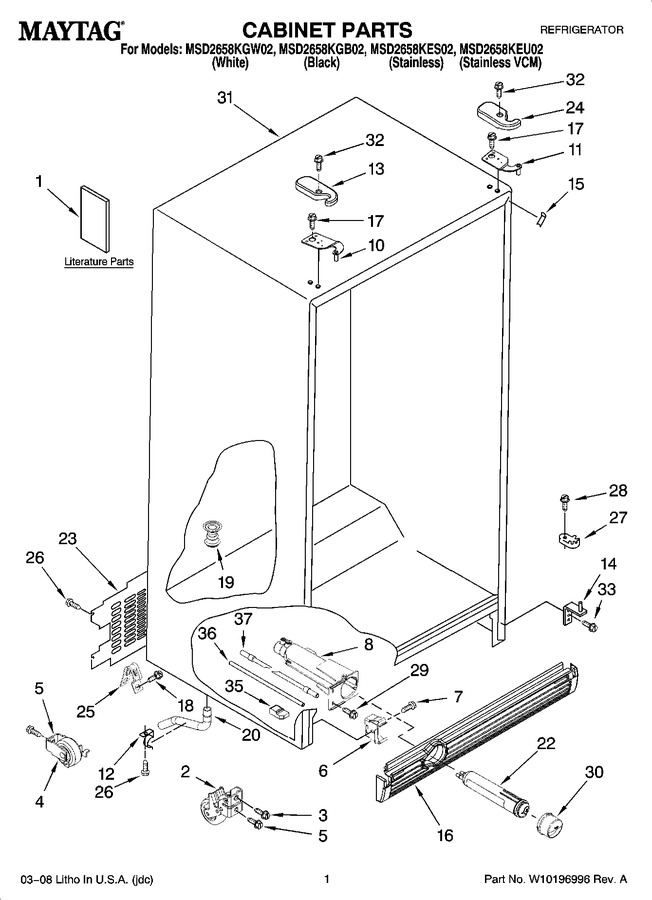 Diagram for MSD2658KES02