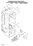 Diagram for 02 - Refrigerator Liner Parts