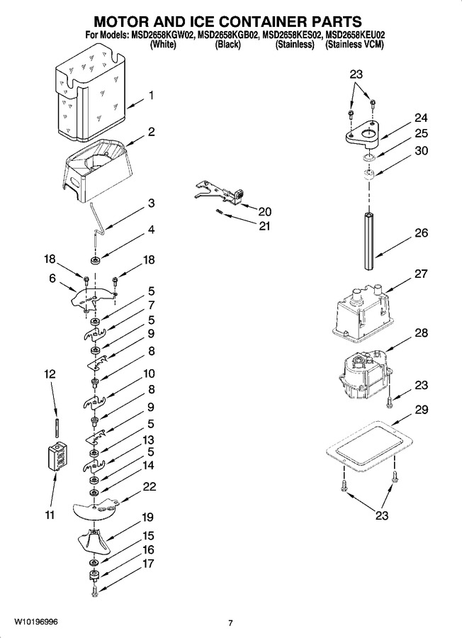 Diagram for MSD2658KES02