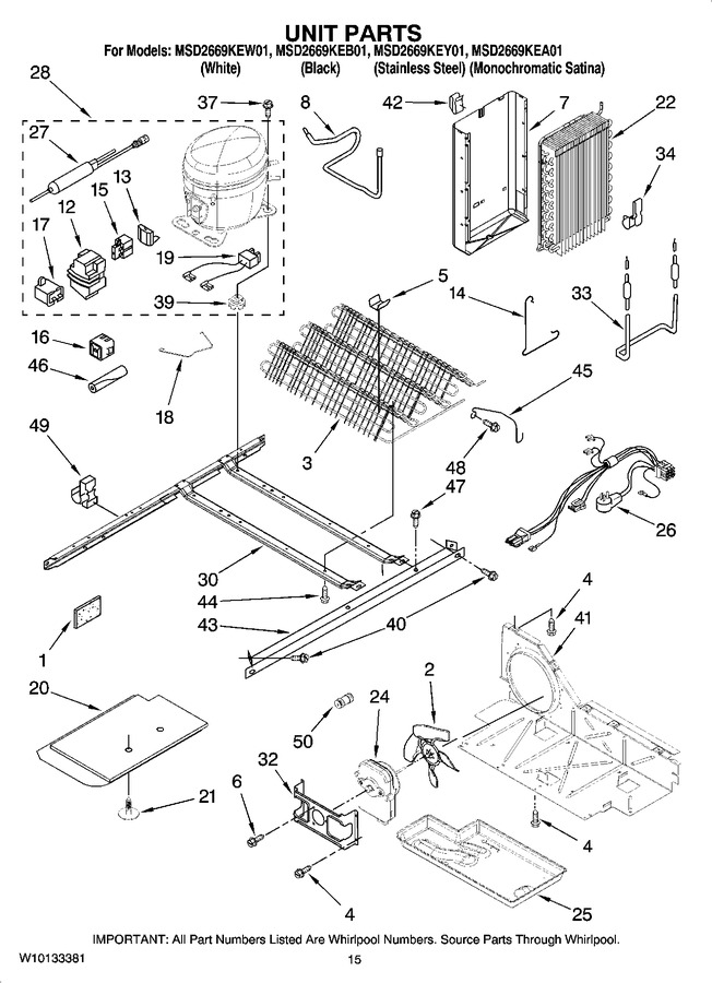 Diagram for MSD2669KEB01