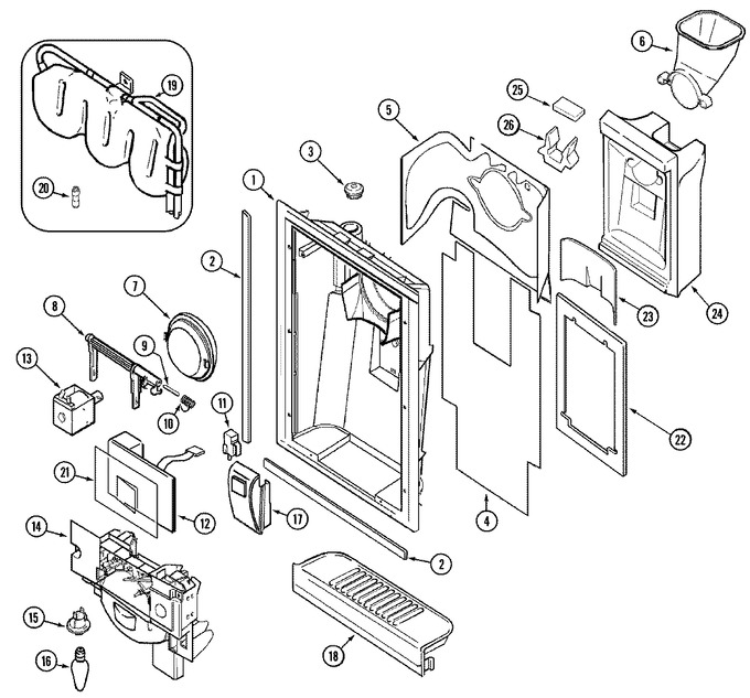 Diagram for MSD2756DEB