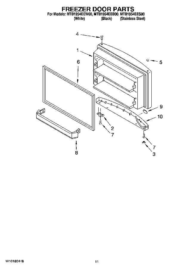 Diagram for MTB1954EES00