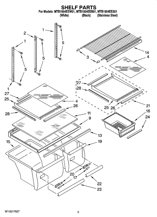 Diagram for MTB1954EEW01