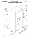 Diagram for 01 - Cabinet Parts