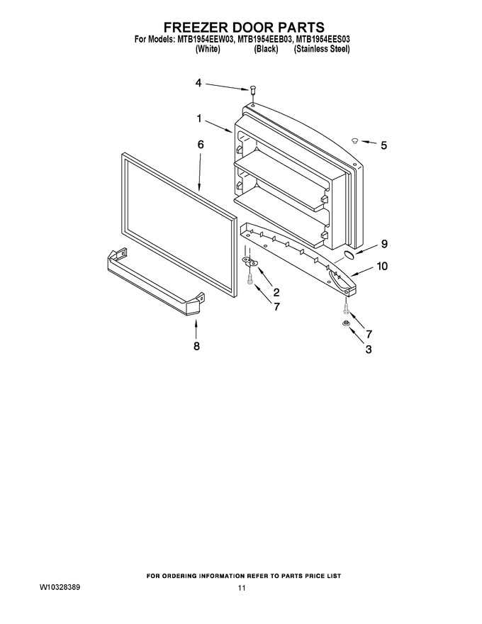 Diagram for MTB1954EEW03