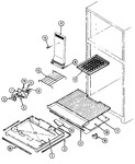 Diagram for 01 - Freezer Compartment