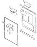 Diagram for 08 - Fresh Food Inner Door