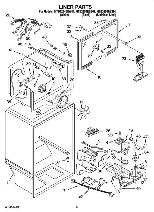 Diagram for MTB2254EEB01