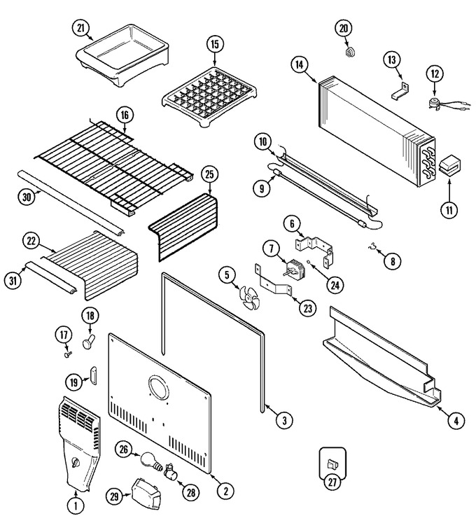Diagram for MTB2455BRW
