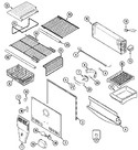 Diagram for 03 - Freezer Compartment (bisque)