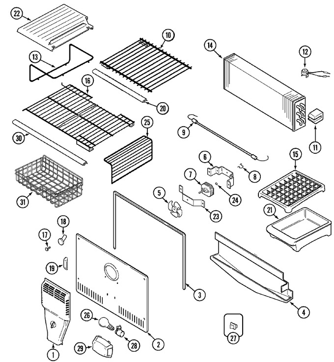 Diagram for MTB2656DEQ
