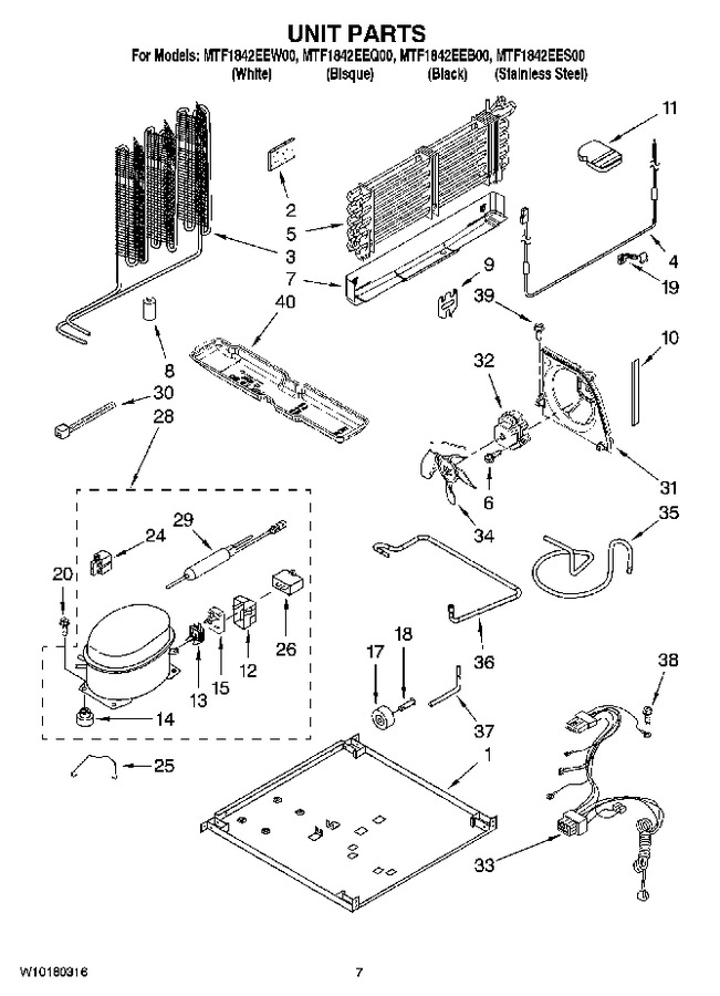 Diagram for MTF1842EEW00