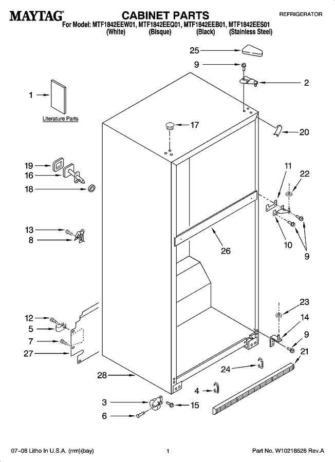Diagram for MTF1842EEQ01
