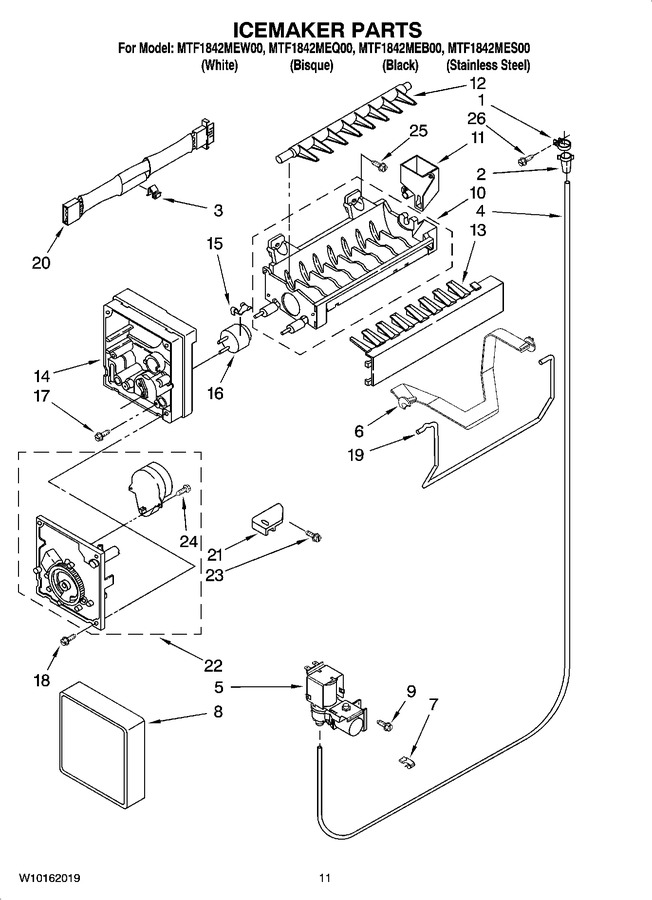 Diagram for MTF1842MEB00