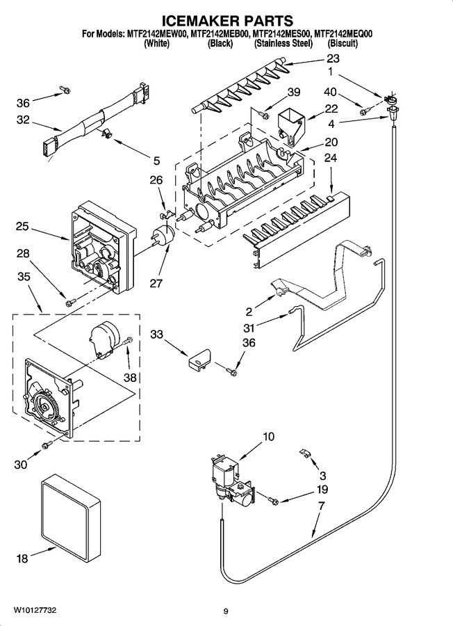 Diagram for MTF2142MEQ00