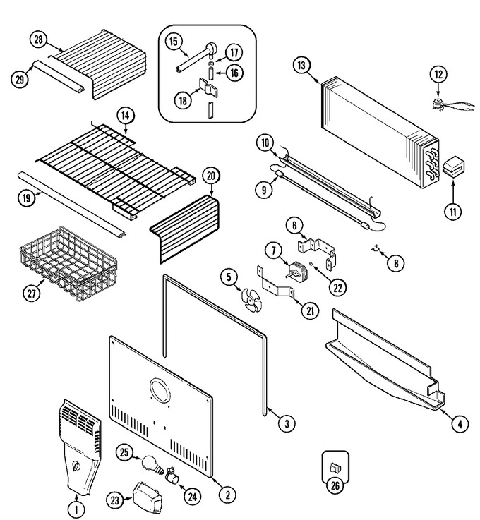 Diagram for MTF2455DRA