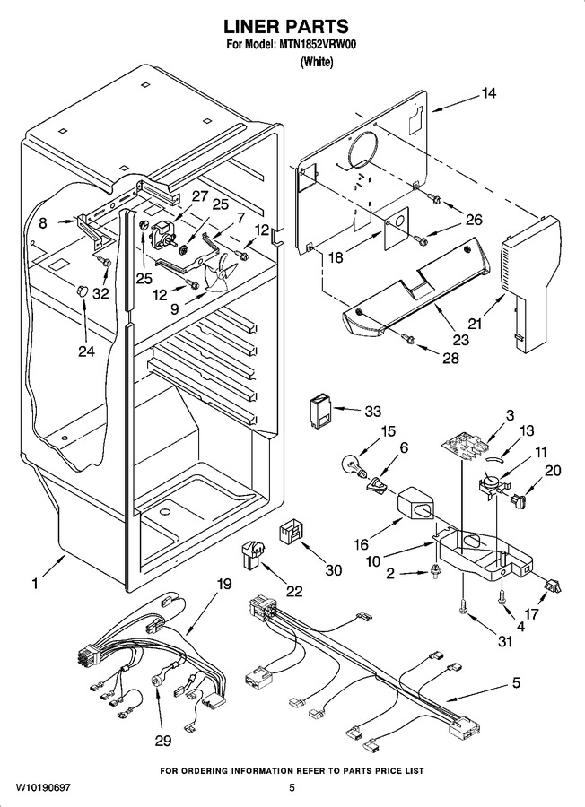 Diagram for MTN1852VRW00