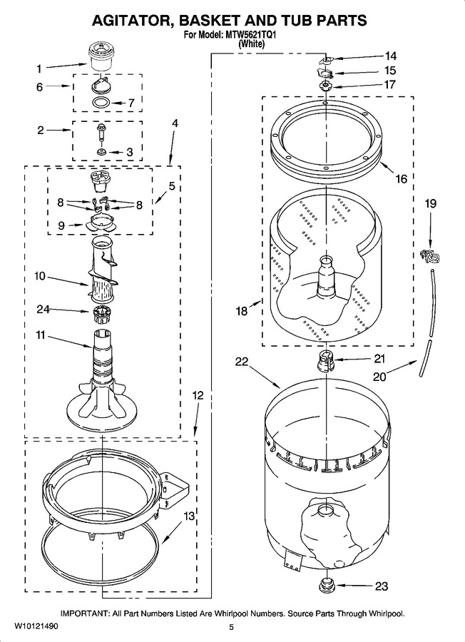 Diagram for MTW5621TQ1