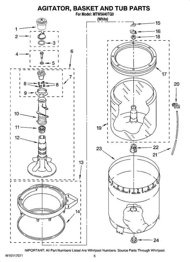 Diagram for MTW5640TQ0