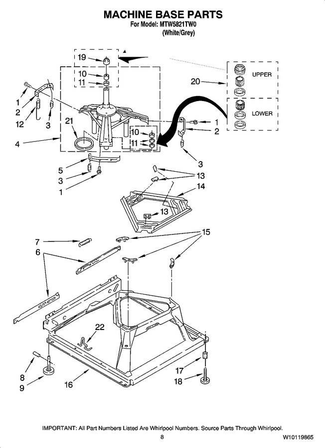 Diagram for MTW5821TW0