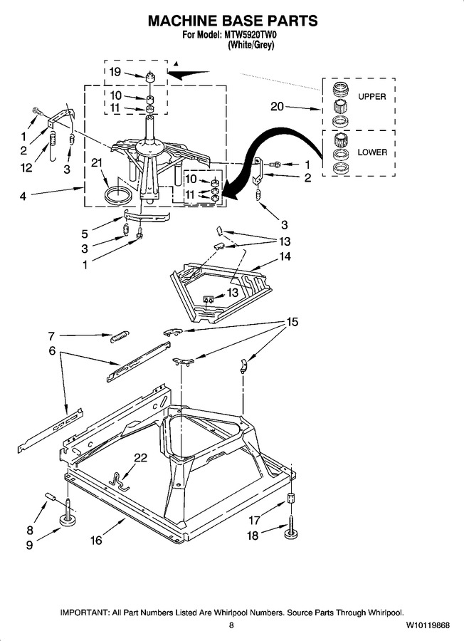 Diagram for MTW5920TW0