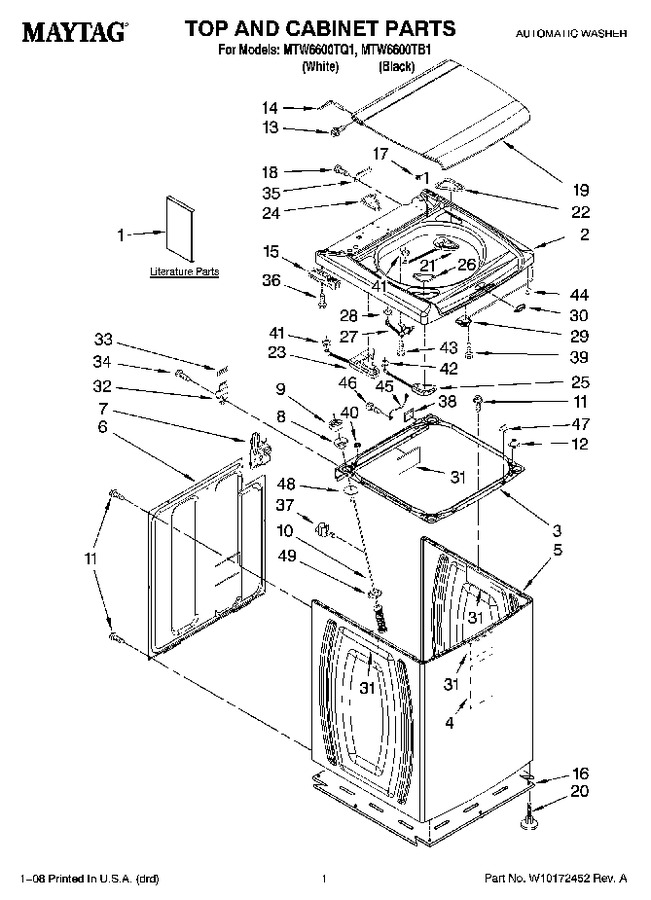 Diagram for MTW6600TQ1
