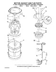 Diagram for 03 - Motor, Basket And Tub Parts