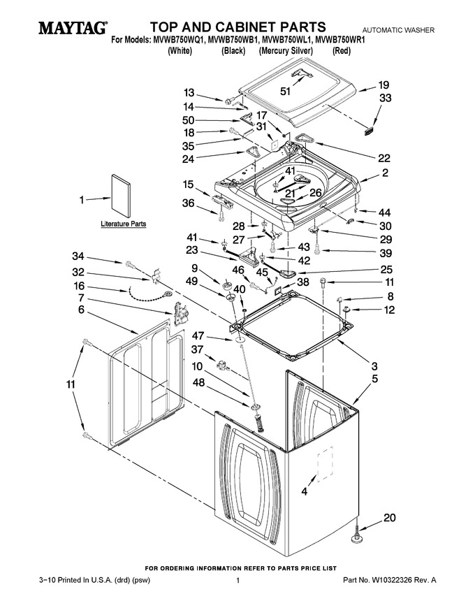 Diagram for MVWB750WQ1
