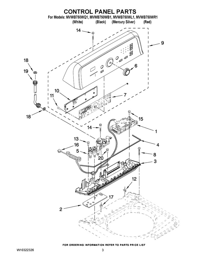Diagram for MVWB750WB1