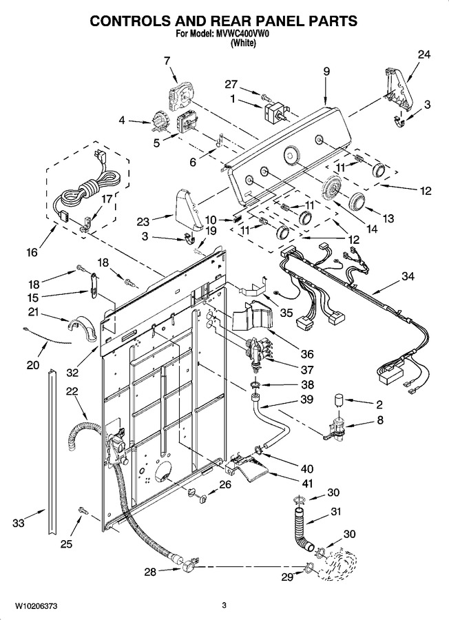 Diagram for MVWC400VW0