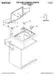 Diagram for 01 - Top And Cabinet Parts