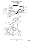 Diagram for 05 - Machine Base Parts