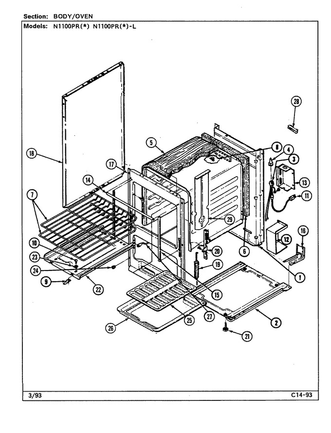Diagram for N1100PRA