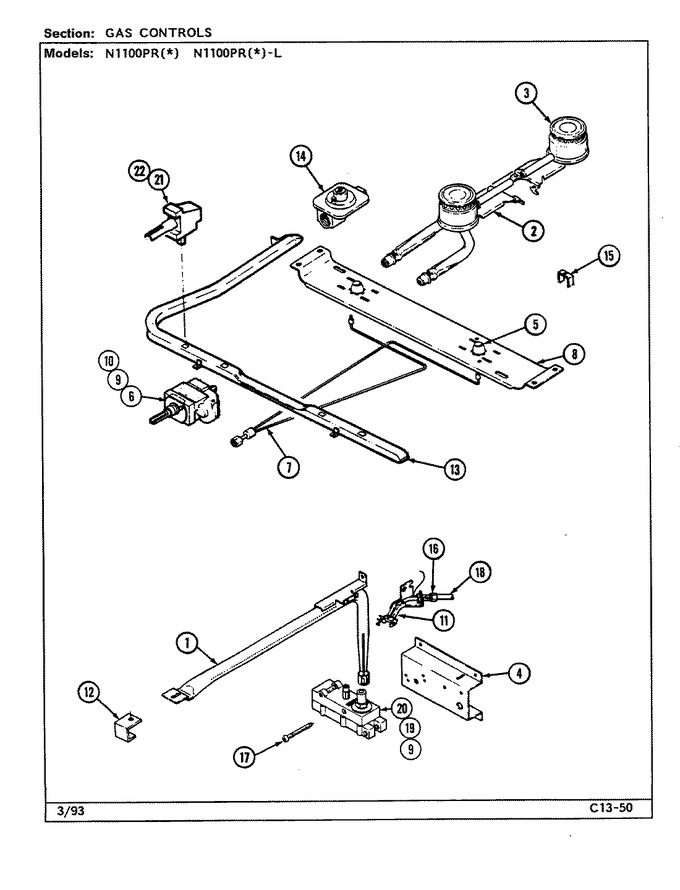 Diagram for N1100PRA