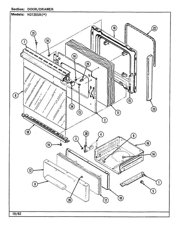 Diagram for N3120SRW