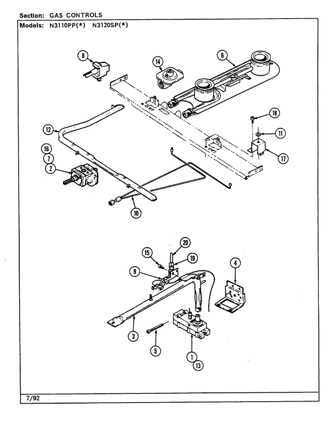 Diagram for N3120SPW