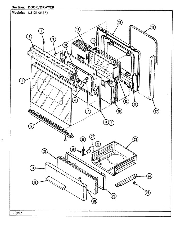 Diagram for N3121XRW