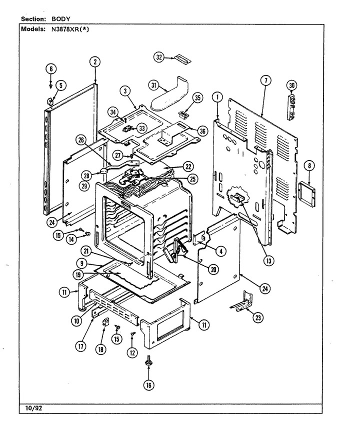 Diagram for N3878XRA