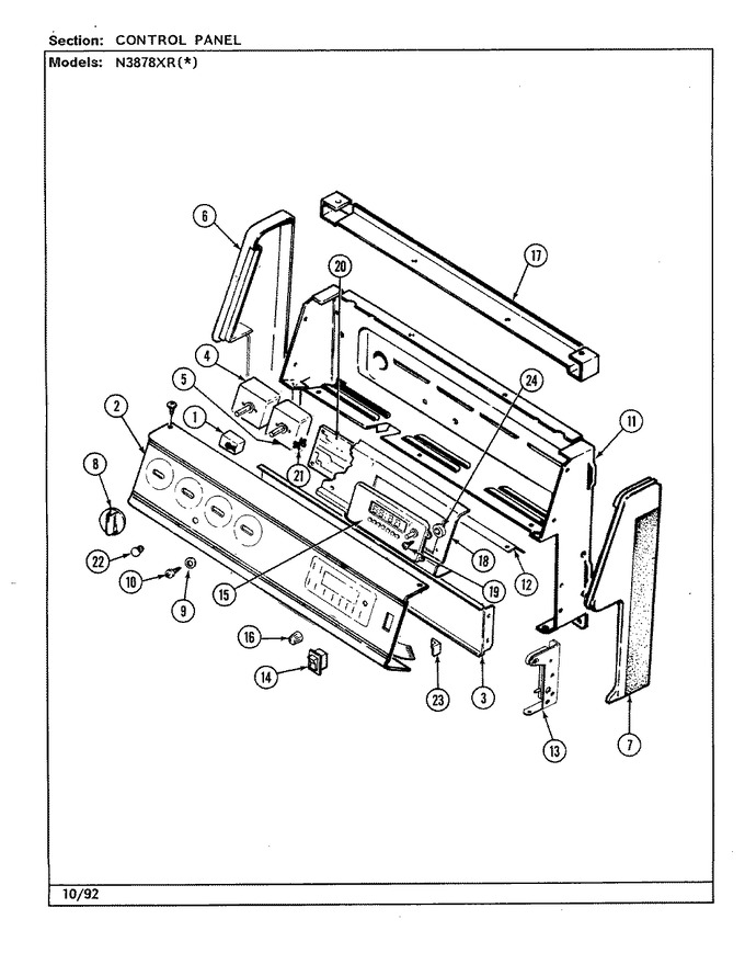 Diagram for N3878XRA