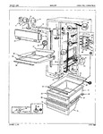 Diagram for 02 - Fresh Food Compartment