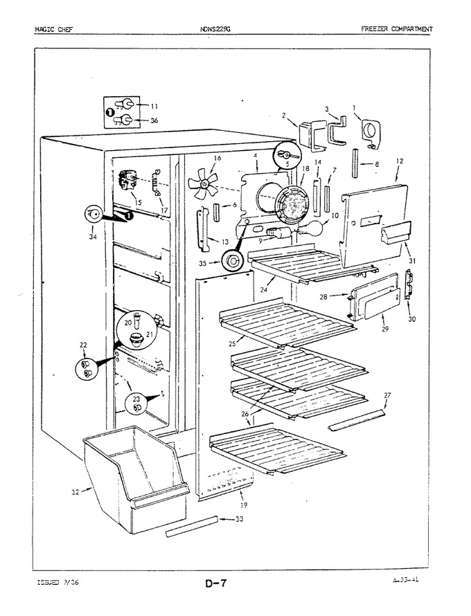Diagram for NDNS229GH (BOM: 5N65A)
