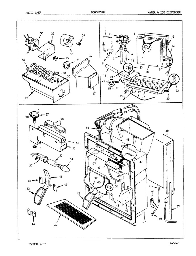 Diagram for NDNS229GZN (BOM: 7L35A)