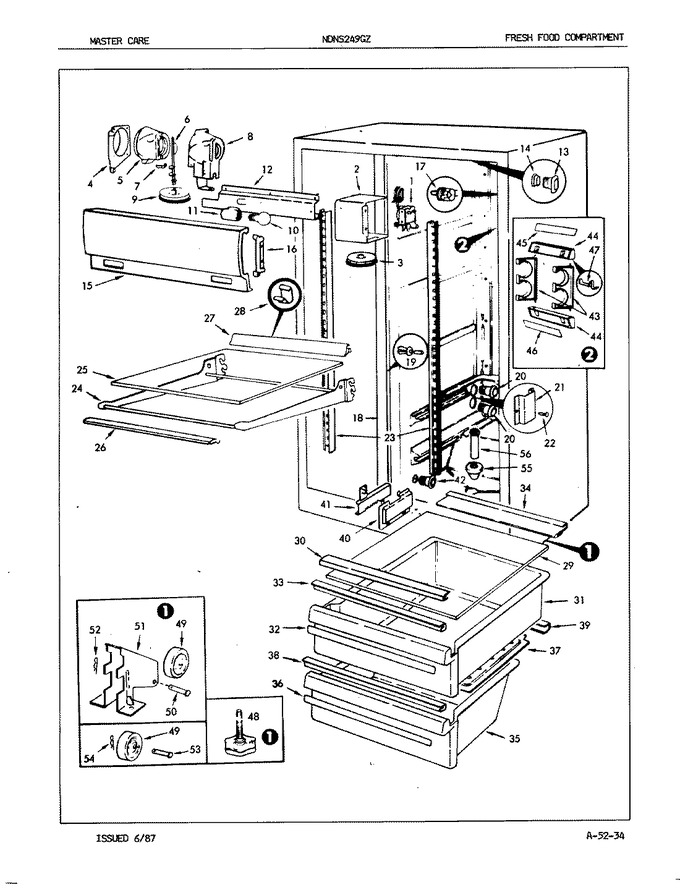 Diagram for NDNS249GZH (BOM: 7L36A)